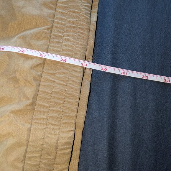 St John's Bay Tan Plaid Lined Bomber Jacket Coat XL (water repellent) - Picture 12 of 12